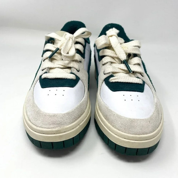 Puma Cali Dream Ivy League Terry Sneaker White Green Size 7 - Picture 8 of 13